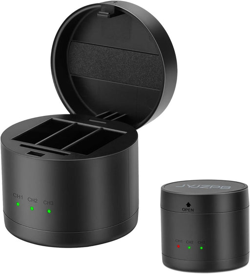 JYJZPB Hero 8/7/6/5/2018 Battery Charger with Three Slots
