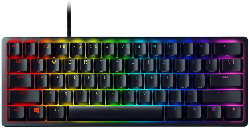 Razer Huntsman Mini Purple Clicky Optical Switch Gaming Keyboard - Black