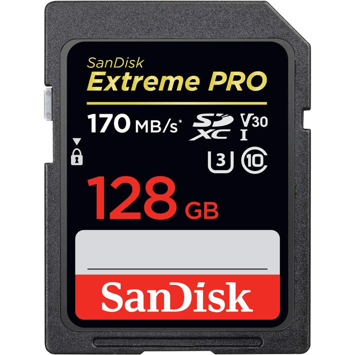 SanDisk Extreme Pro 128GB SDHC UHS-I Card