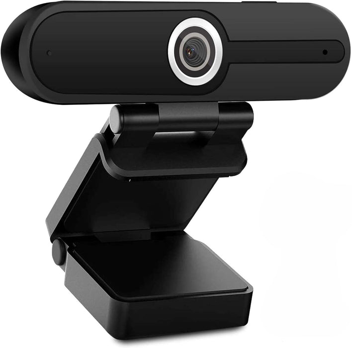 UHD 4K Webcam with Microphone: 8MP USB Computer Web Camera