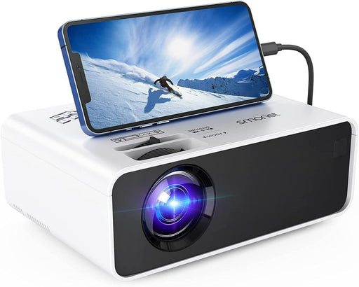 Smonet Movie Projector-1080P HD Projector 4K Support Outdoor