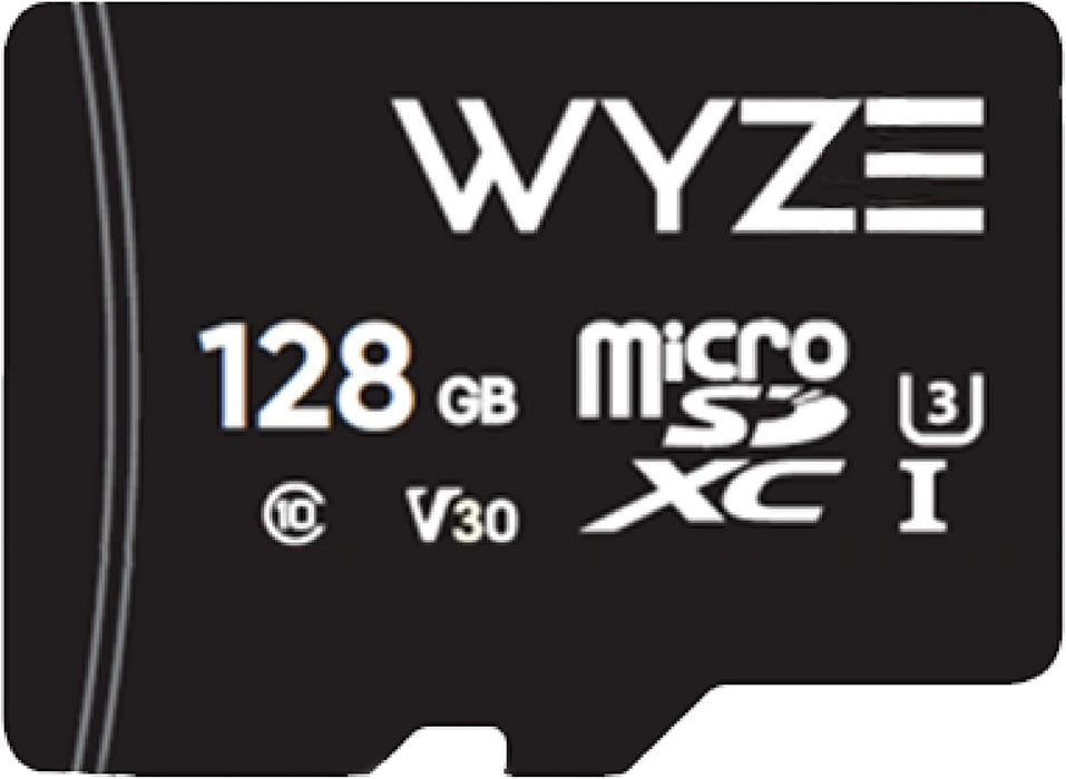 Wyze Expandable Storage 128GB MicroSDHC Card Class 10