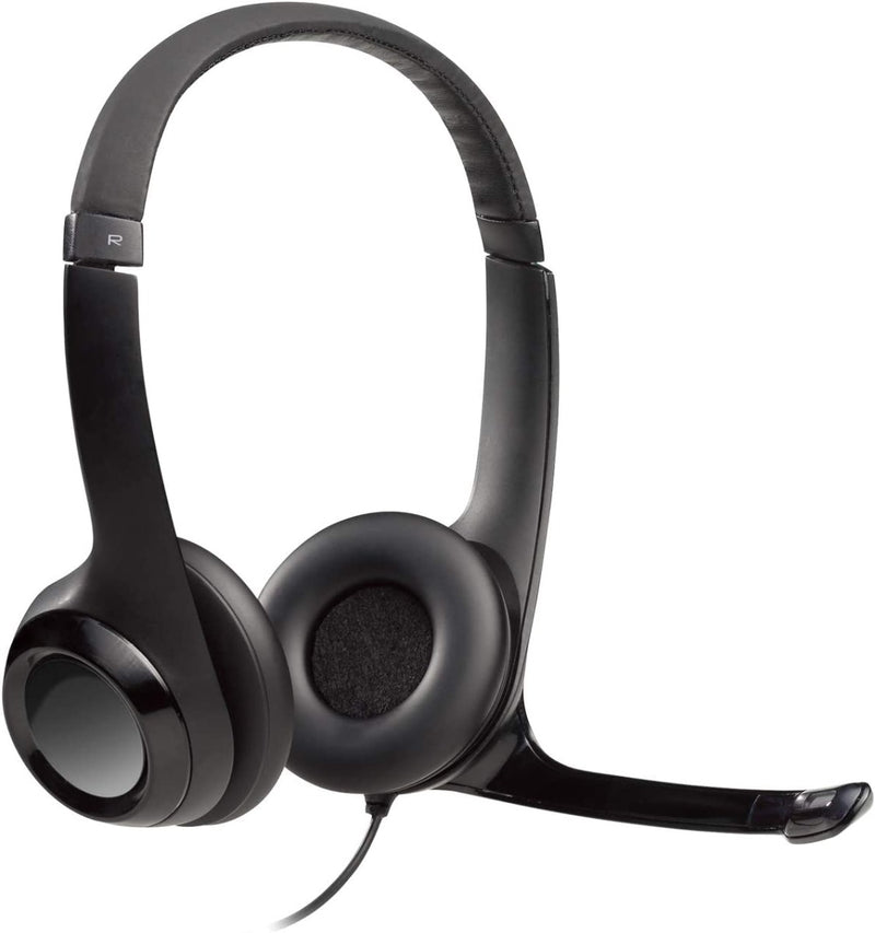 Logitech H390 Gaming Wired Headphones with Mic - Black