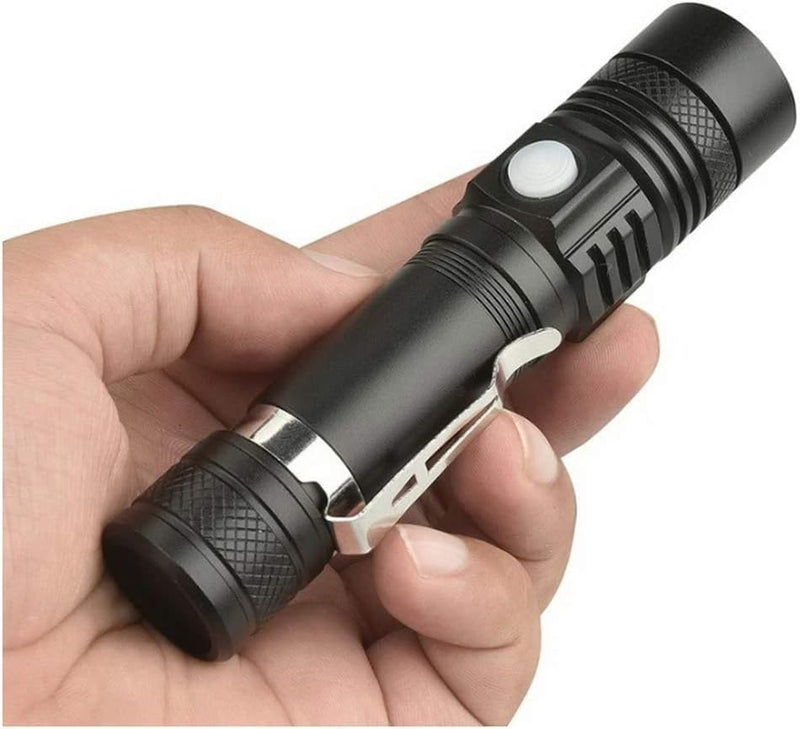 Handheld Rechargeable USB 7W Min Flashlight