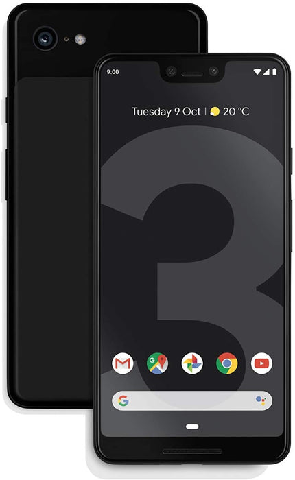 Unlocked Google Pixel 3 XL 64GB Smartphone - Black (Pink Screen)