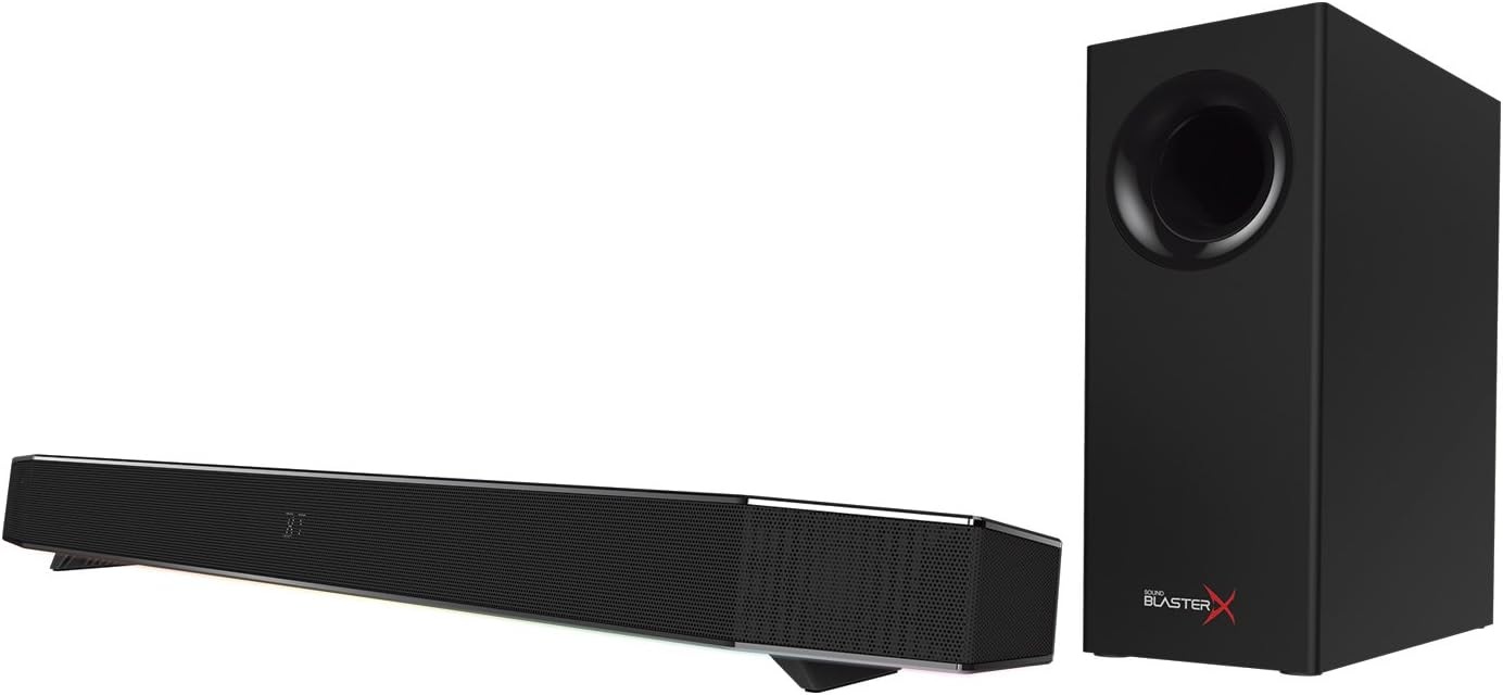 Sound BlasterX Katana Multi-Channel Surround Gaming and Entertainment Soundbar