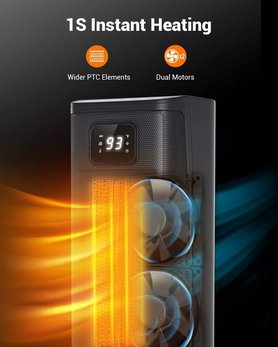 FHstars HC-01R Space Heater for Indoor Use