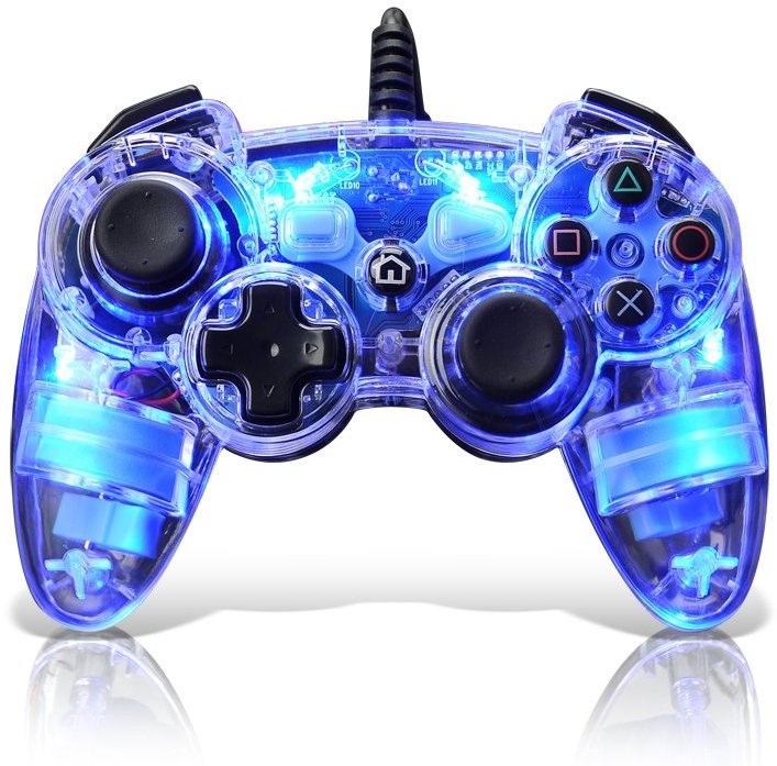 PDP Afterglow Controller for Sony PS3 - Blue