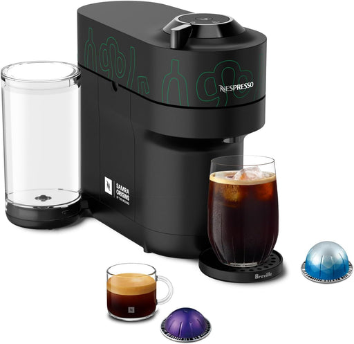 Nespresso Vertuo Pop+ Combination Espresso and Coffee Maker - Samra Origins by The Weeknd Metad Green
