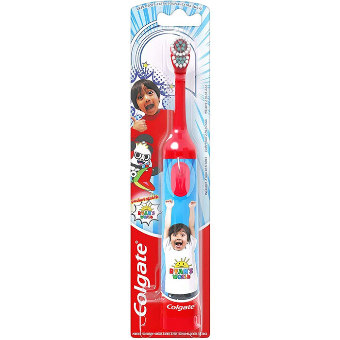 Colgate CN07623A - Kids Ryan's World Battery Powered Toothbrush. Extra Soft