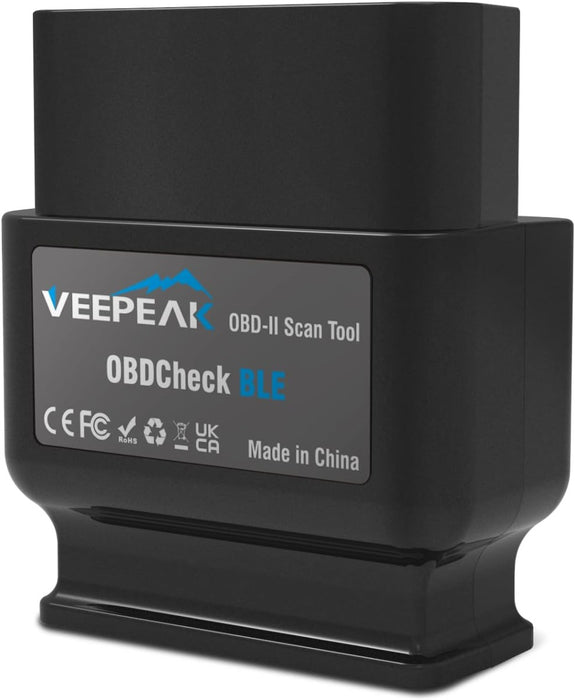 Veepeak OBDCheck BLE Bluetooth OBD II Scanner Auto Diagnostic Scan Tool for iOS & Android