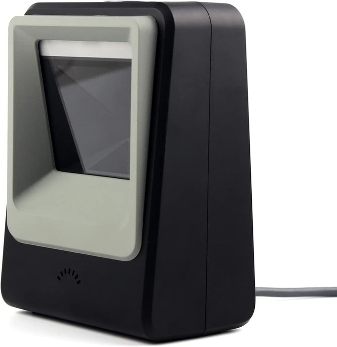 2D QR Barcode Scanner, Black