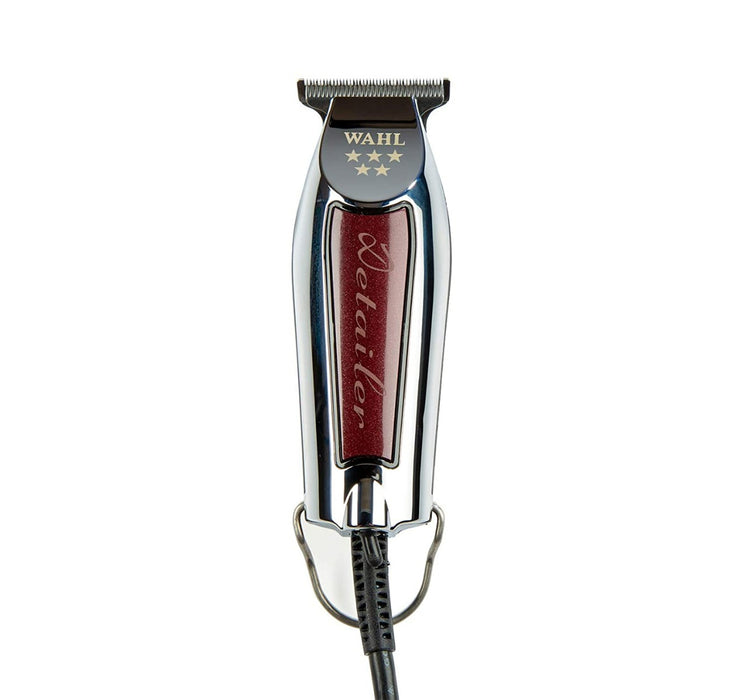 WAHL 8081 DETAILER 8081Professional 5-Star Detailer with Adjustable T Blade for Extremely Close Trimming-Silver