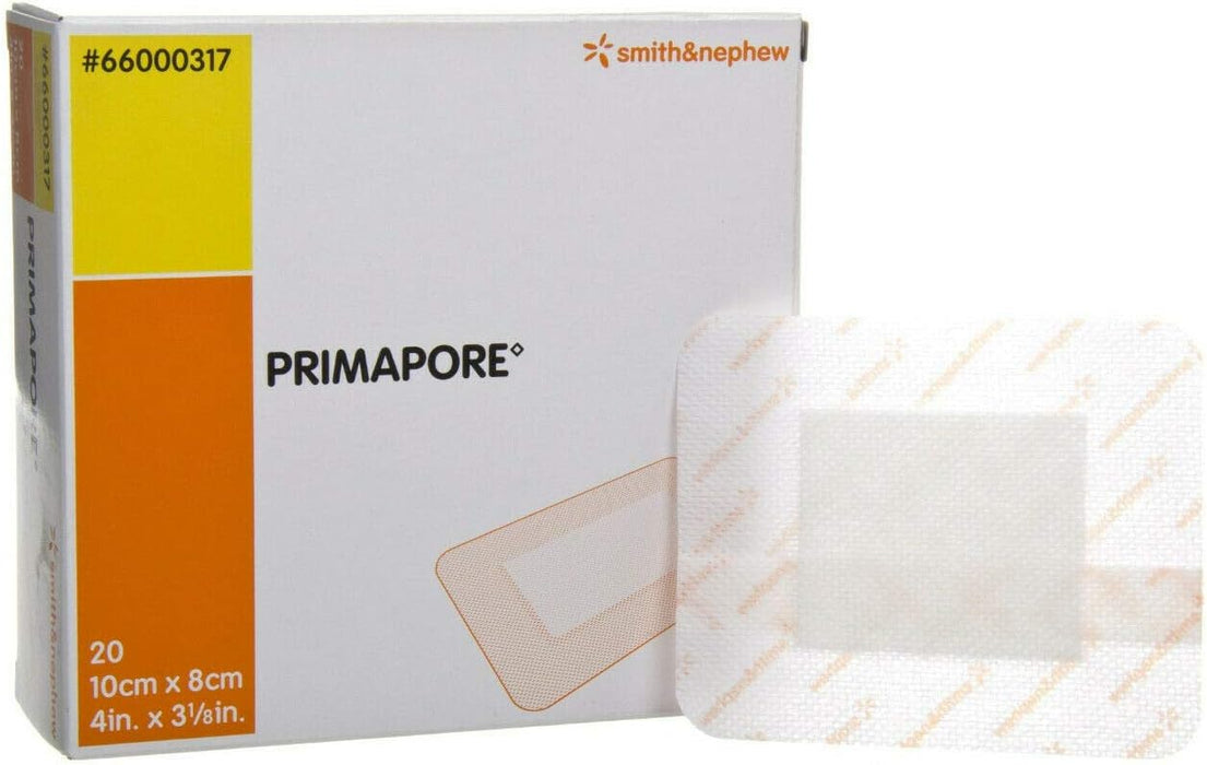 Smith & Nephew Primapore 4 in x 3.125 in 66000317 - 20 Pack
