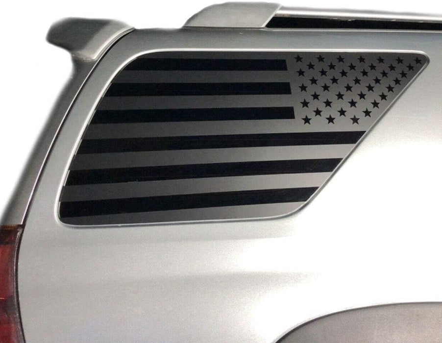 OFFROAD - 4Runner | Matte Black American Vinyl for Rear Side Windows | Both Sides | 4th Gen | 2003-2009