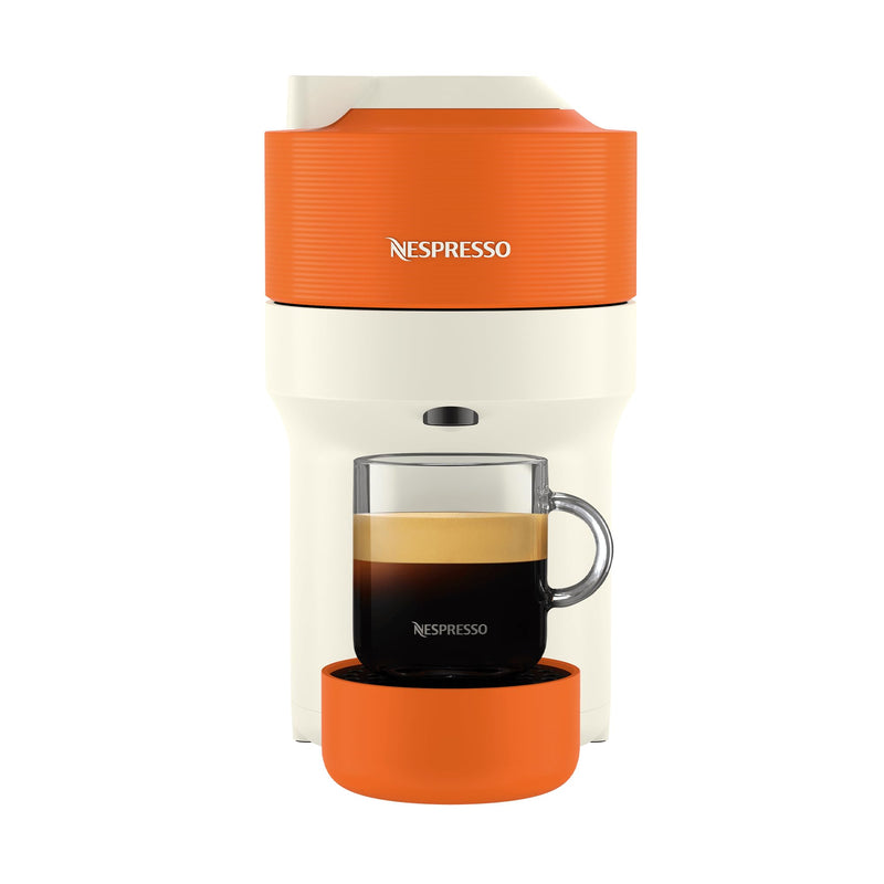 Nespresso Vertuo Pop+ Combination Espresso and Coffee Maker - Mandarin Orange