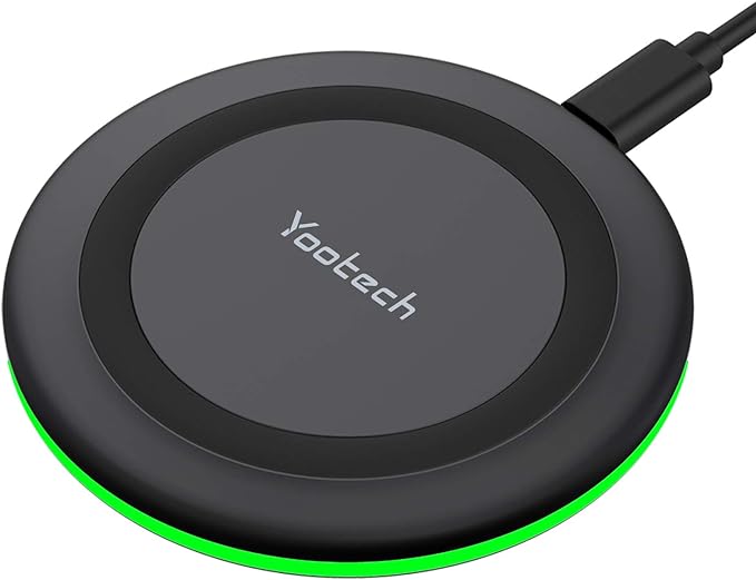 Yootech F500 Wireless Charger-10W Max Fast Wireless Charging Pad