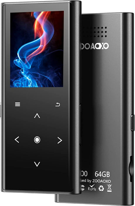 ZOOAOXO M600 64GB MP3 Player with Bluetooth 5.2