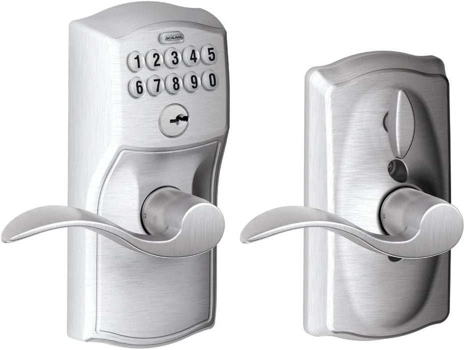 SCHLAGE Satin Nickel FE595VCAM619ACC