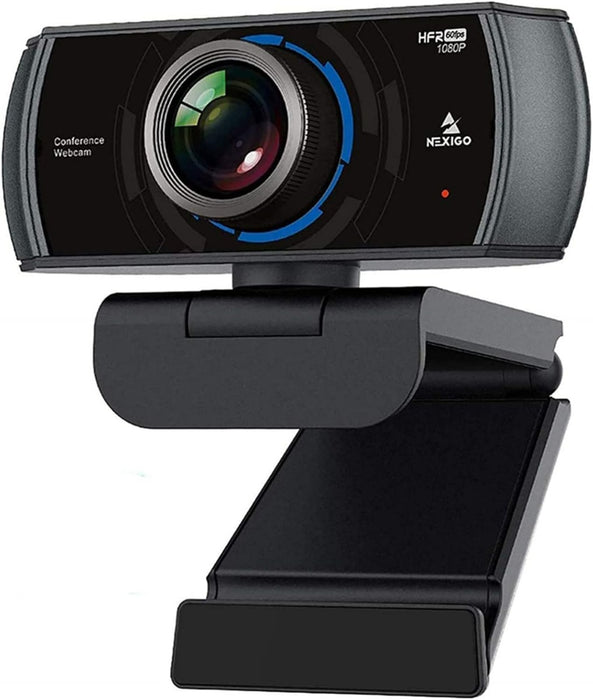 NexiGo N980P 1080P 60FPS Webcam with Microphone and Software Control