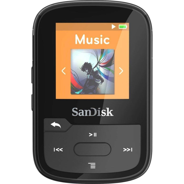 SanDisk 16GB Clip Sport Plus MP3 Player - Black