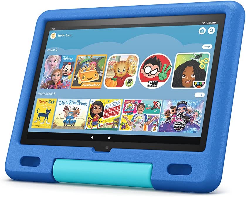 Fire HD 10 Kids tablet, 10.1", 1080p Full HD 32GB - Blue