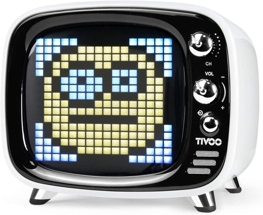 Tivoo Smart Pixel-Art Bluetooth Speaker - White