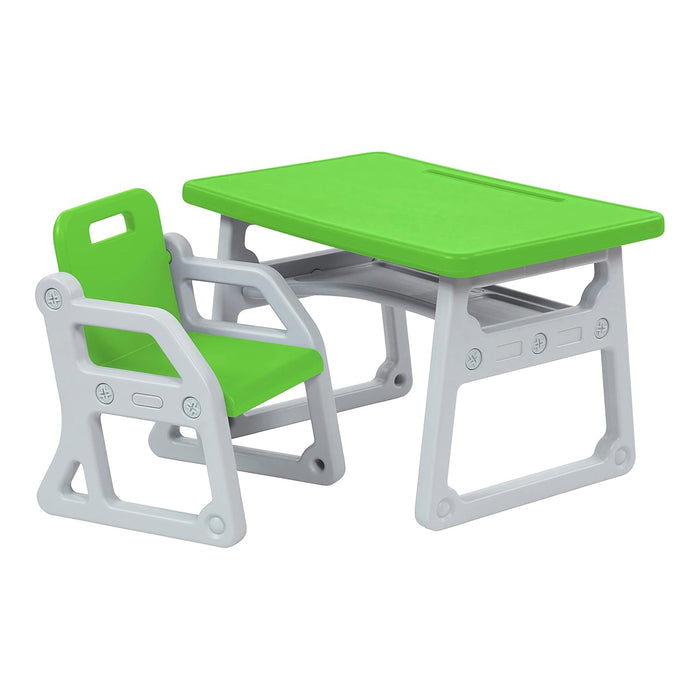 ECR4Kids Toddler Plus Desk and Chair - ELR-14421-GGLG