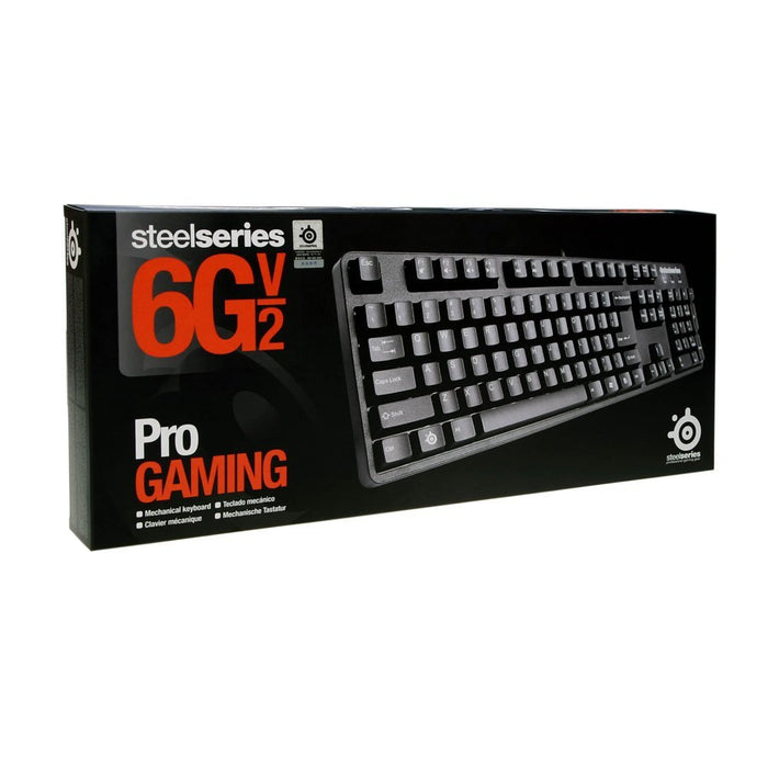 SteelSeries 6Gv2 gold-plated mechanical USB or PS/2 Wired Keyboard 64225