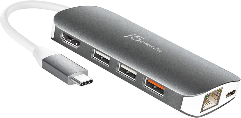j5create USB-C 9-in-1 Multi Adapter Multi Adapter