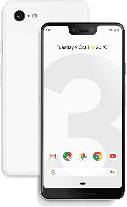 Unlocked Google Pixel 3 XL 64GB Smartphone - White (Pink Screen)