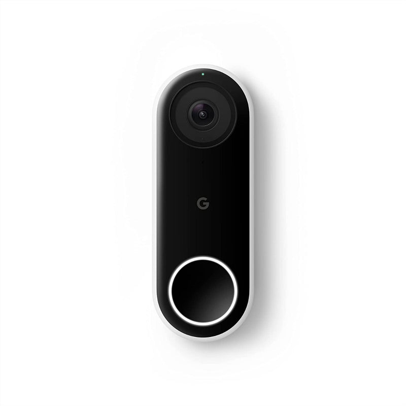 Google Nest Doorbell (Wired) - Formerly Nest Hello - Video Doorbell with 24/7 Streaming