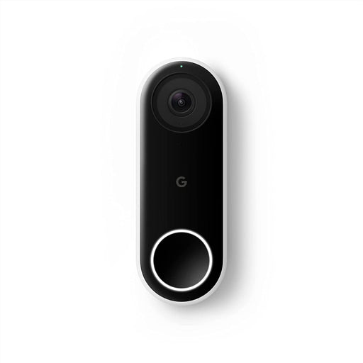 Google Nest Doorbell (Wired) - Formerly Nest Hello - Video Doorbell with 24/7 Streaming