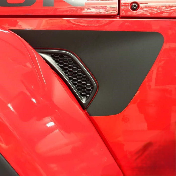 OFFROAD - Side Fender Vent Vinyl Decal Compatible with Jeep Wrangler JL 2018-2022 and Gladiator 2020-2022 | Matte Black