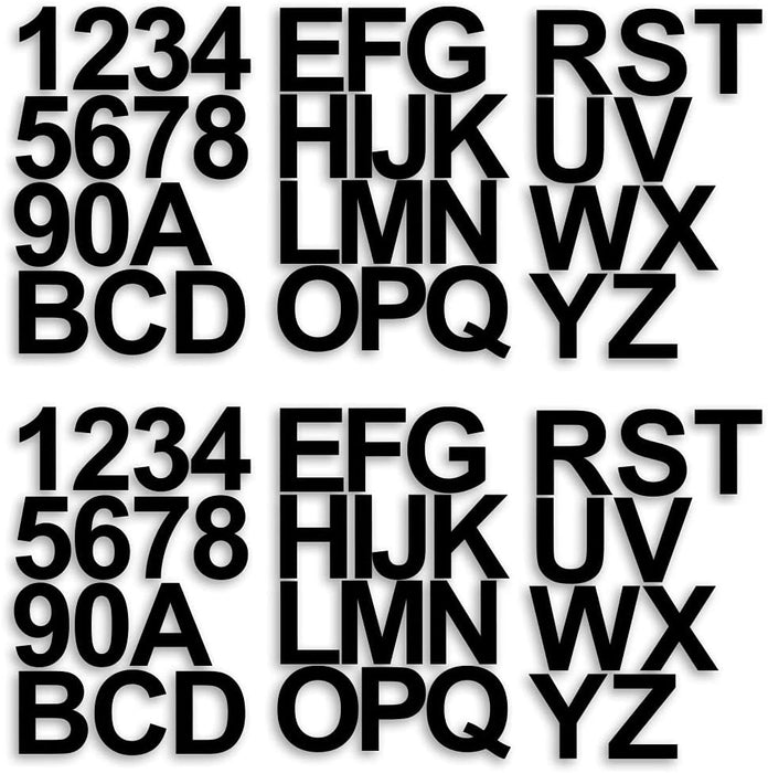 OFFROAD - Boat Registration Number Decals Vinyl Lettering Stickers - 2 Packs