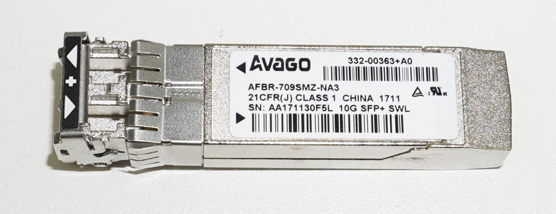 Avago 10G FC SFP+ Short Range Transceiver - AFBR-709SMZ-NA3