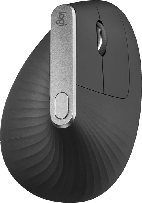 Logitech - MX Vertical Wireless Optical Mouse - Graphite
