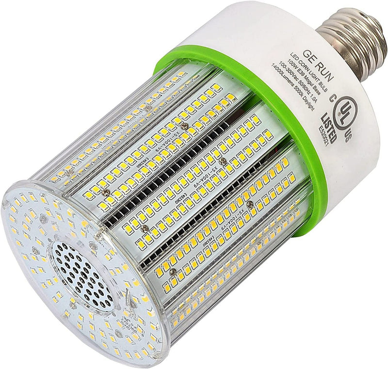 GE RUN100W-5000KE39 14000 Lumens LED Corn Light Bulb (B16-3)