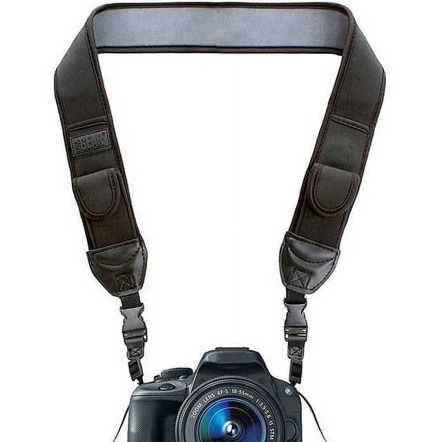 usaGEAR TrueSHOT Neck Strap Neoprene Camera Straps - Padded Camera Strap