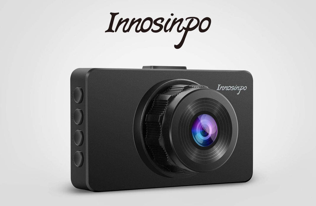 Innosinpo Dash Cam 1080P FHD DVR Car Driving Recorder 3 Inch LCD Screen 170° Wide Angle