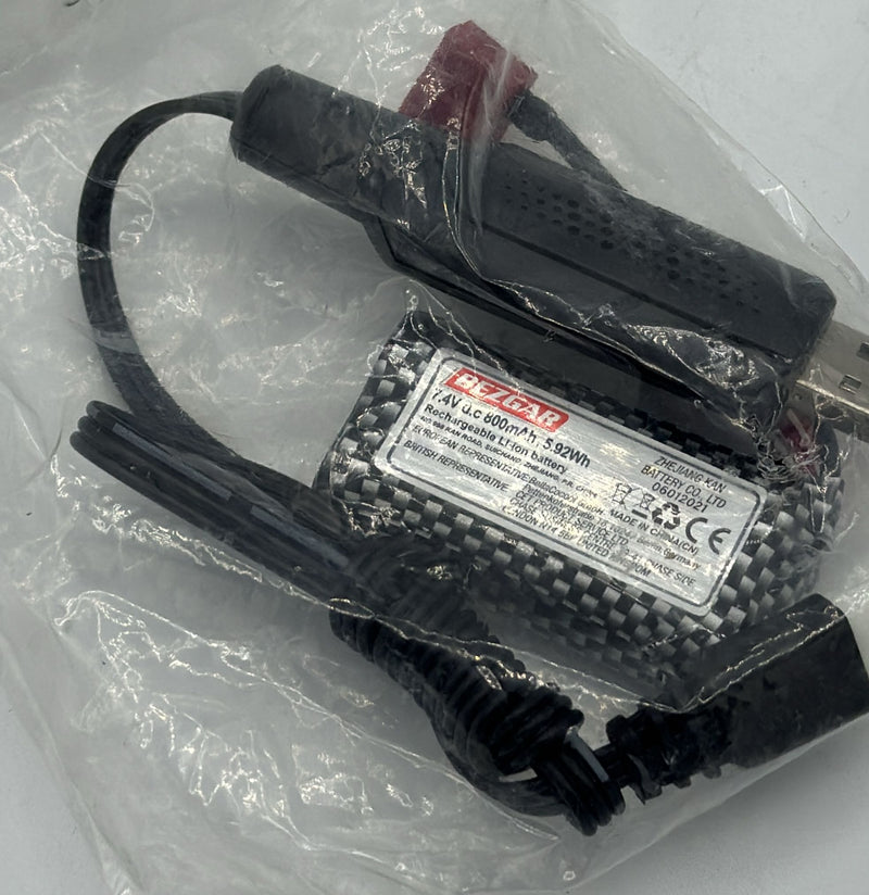 BEZGAR Spare Parts Accessories 7.4V 800mah 5.92Wh Rechargeable Li-Ion battery