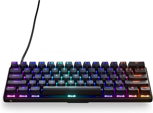 SteelSeries New Apex 9 Mini – HotSwap Optical Mini Keyboard – 60% Compact Design