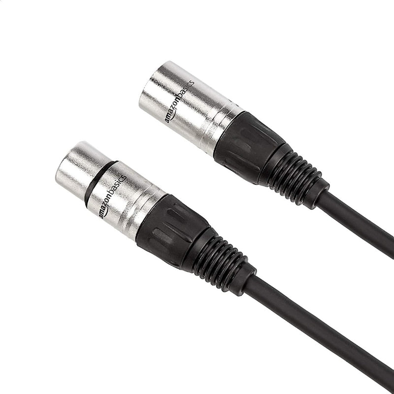 Amazon Basics XLR Microphone Cable for Speaker or PA System 6FT