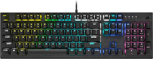 Corsair K60 RGB Pro Low Profile Mechanical Gaming Keyboard - CHERRY MX SPEED Mechanical Keyswitches