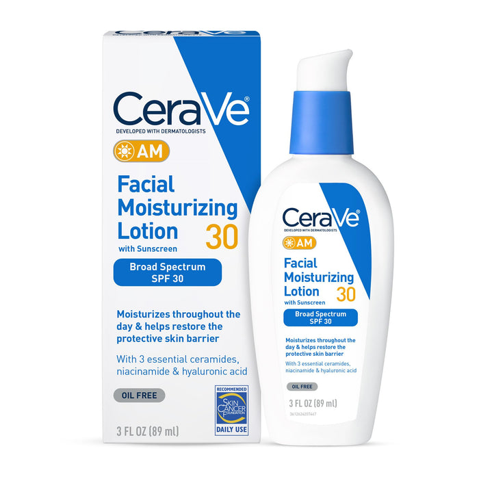 CeraVe AM Facial Moisturizing Lotion with SPF 30 - 3 oz