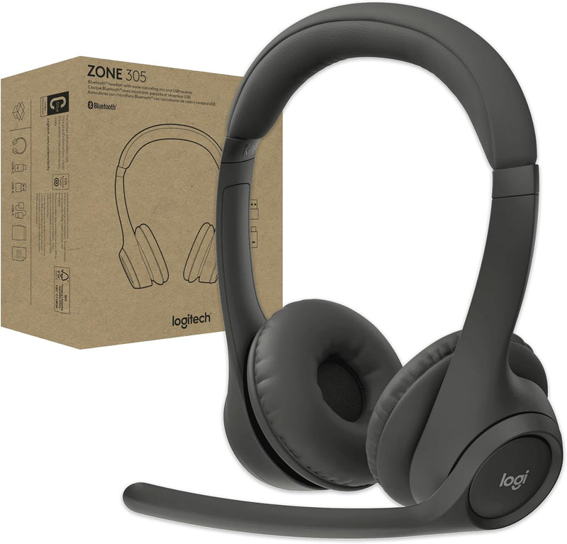 Logitech Zone 305 for Business Wireless Bluetooth Headset