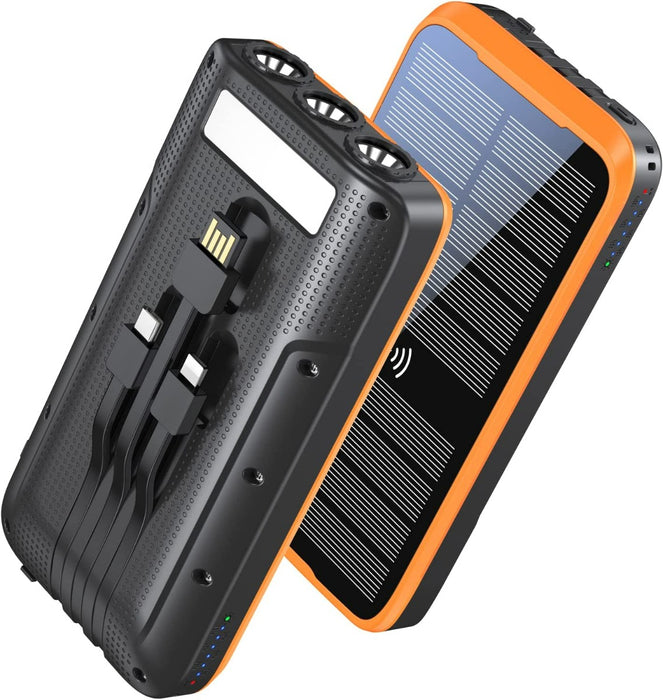Superallure K6Pro Solar-Charger-Power-Bank 43800mAh