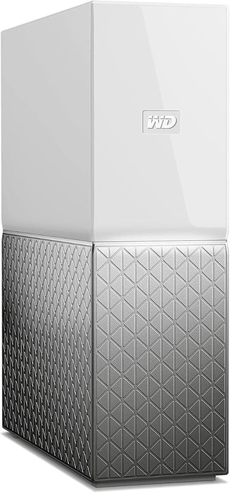 WD 6TB My Cloud Home Personal Cloud Network Attached Storage - NAS - WDBVXC0060HWT- NESNSingle Drive - White