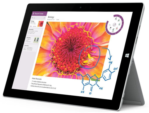 Microsoft Surface 3 10.8 Inch 64GB 1675 Intel Atom Windows Tablet - Silver