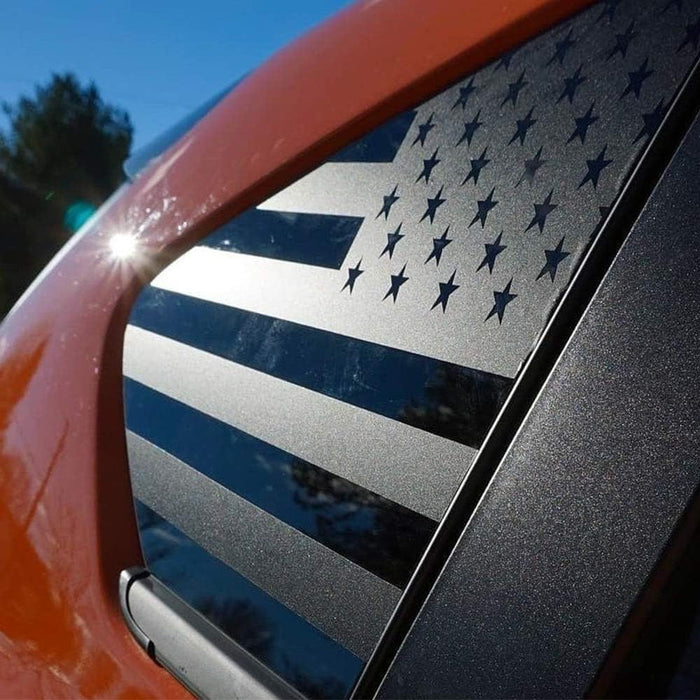 OFFROAD - CrossTrek XV Precut American Flag Window Decals | Both Sides | 2012-2017